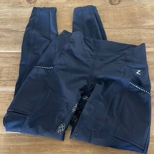 Horze Ladies Full Seat Riding Tights Size 22.  Navy